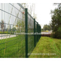 Panel ogrodzenia 3D z postami i mocowaniem siatki